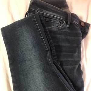Abercrombie & Fitch Dark Wash Super-Skinny Jeans